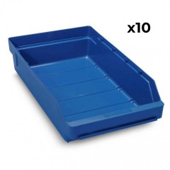 10 x Component Bin (240 x 400 x95) for 435D Shelf